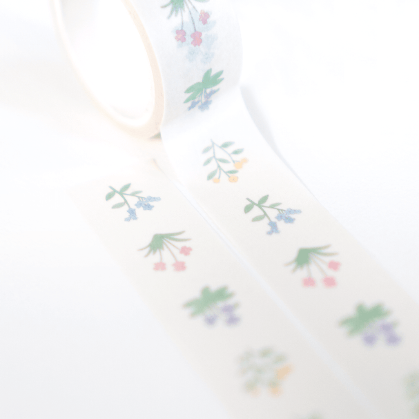 flower washi tape pastel color