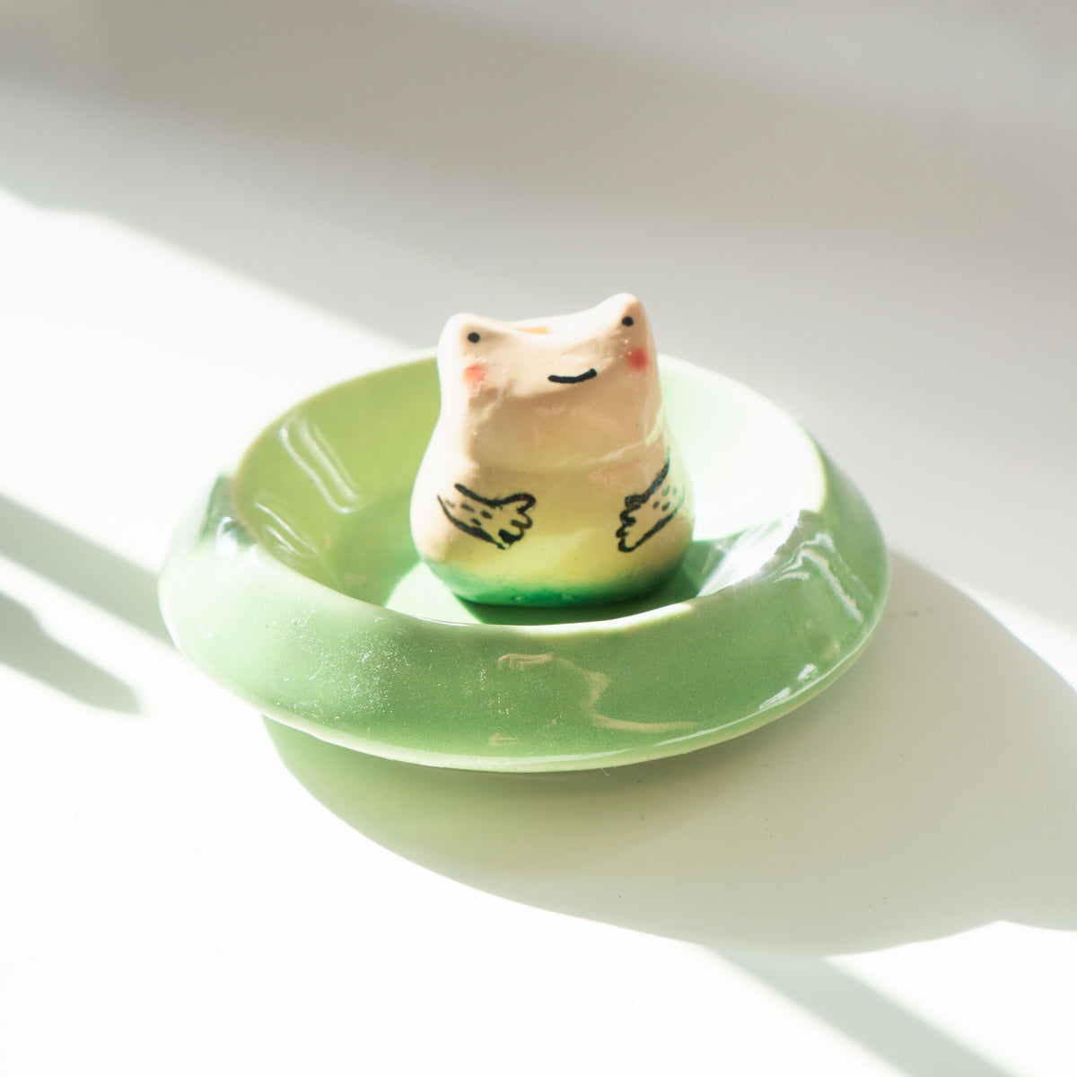 Frog Incense Holder