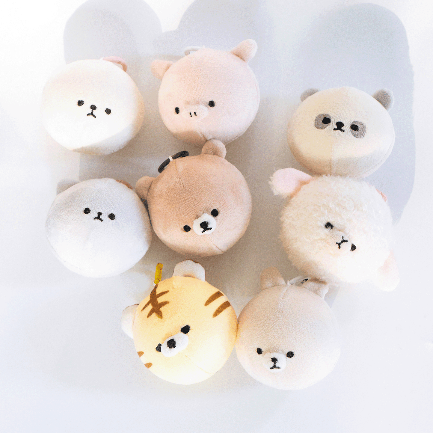 Anti Stress Ball - Animal Plushie Keychain