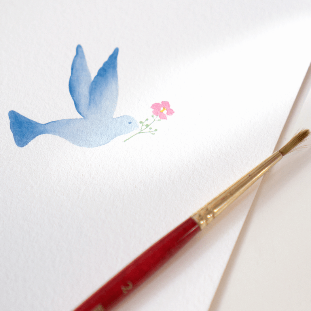Greeting Card Bird