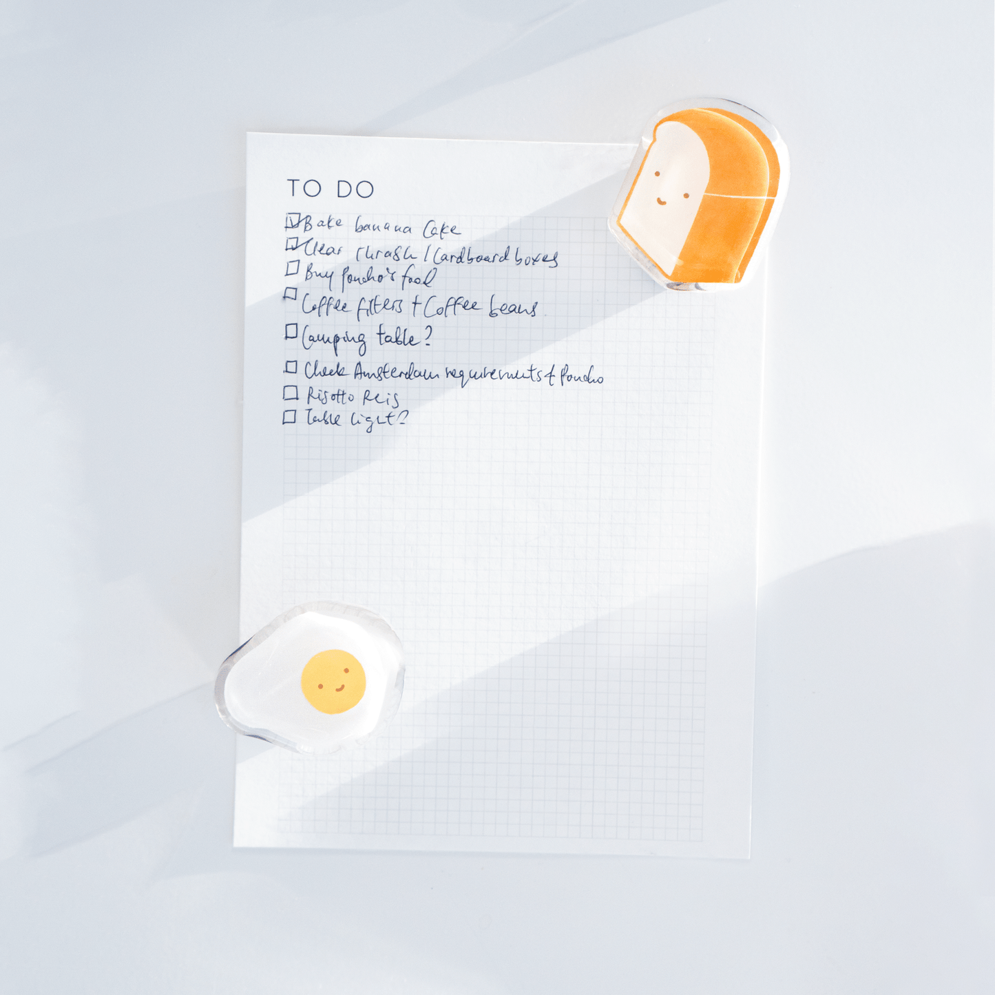 Egg and Toast Magnet Breakfast Set