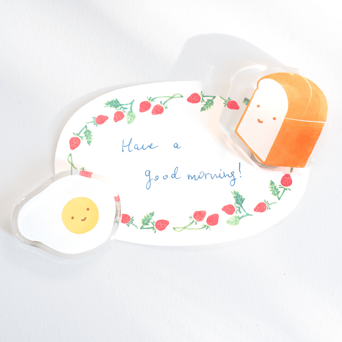 Egg and Toast Magnet Breakfast Set