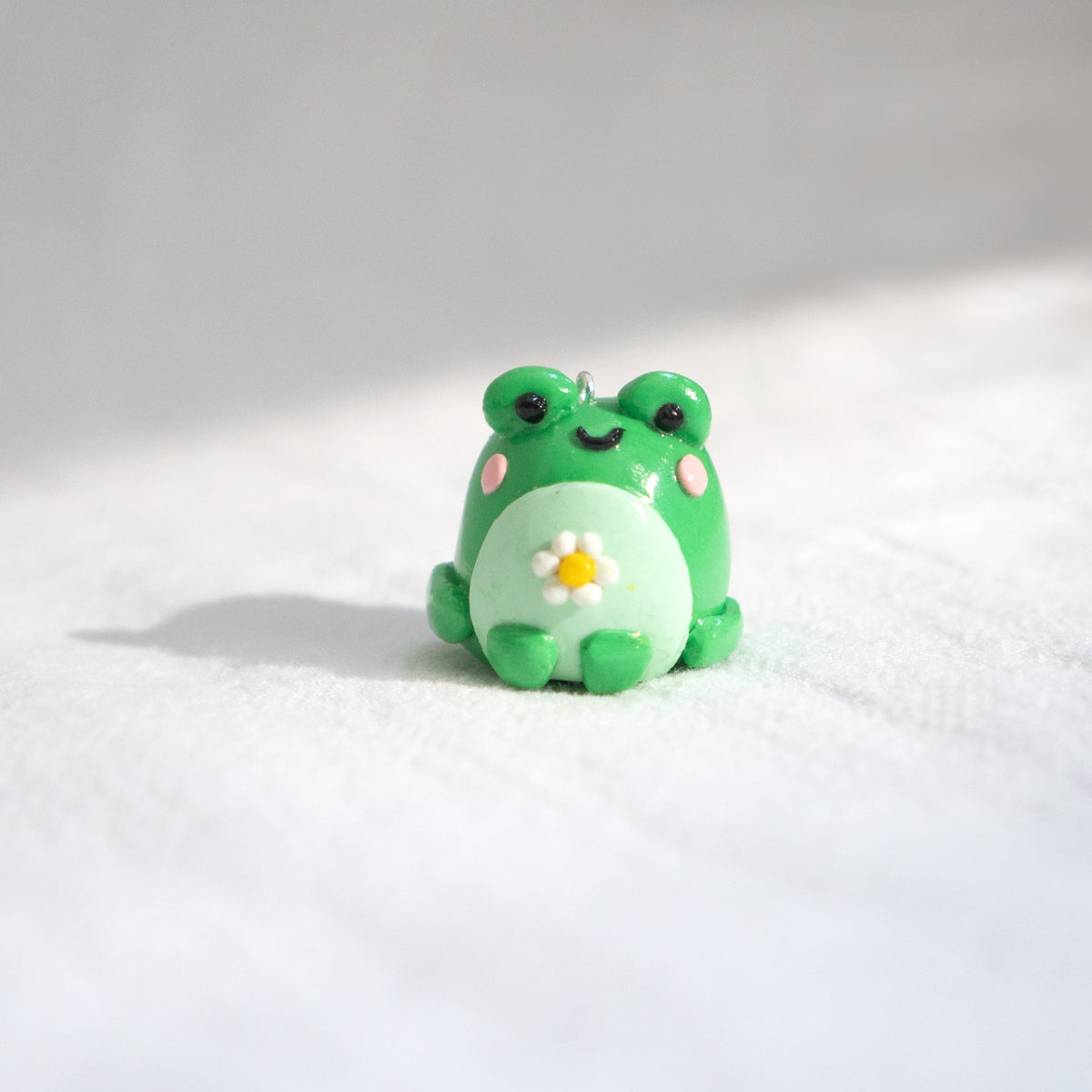 Frog Keychain Clay