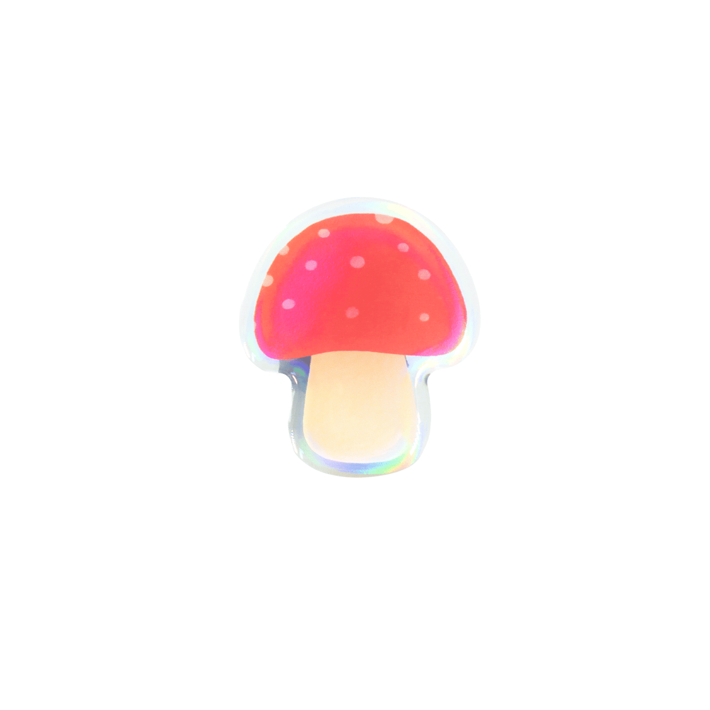 Mushroom Holo Magnet