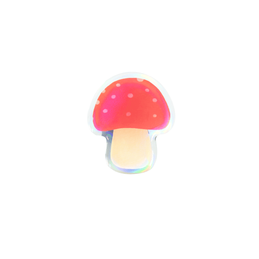 Mushroom Holo Magnet