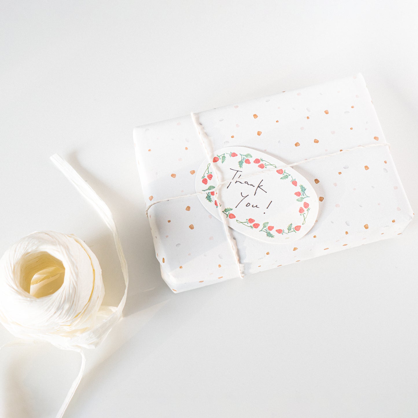 mini card strawberry gift tag thank you card cute for decoration gifts