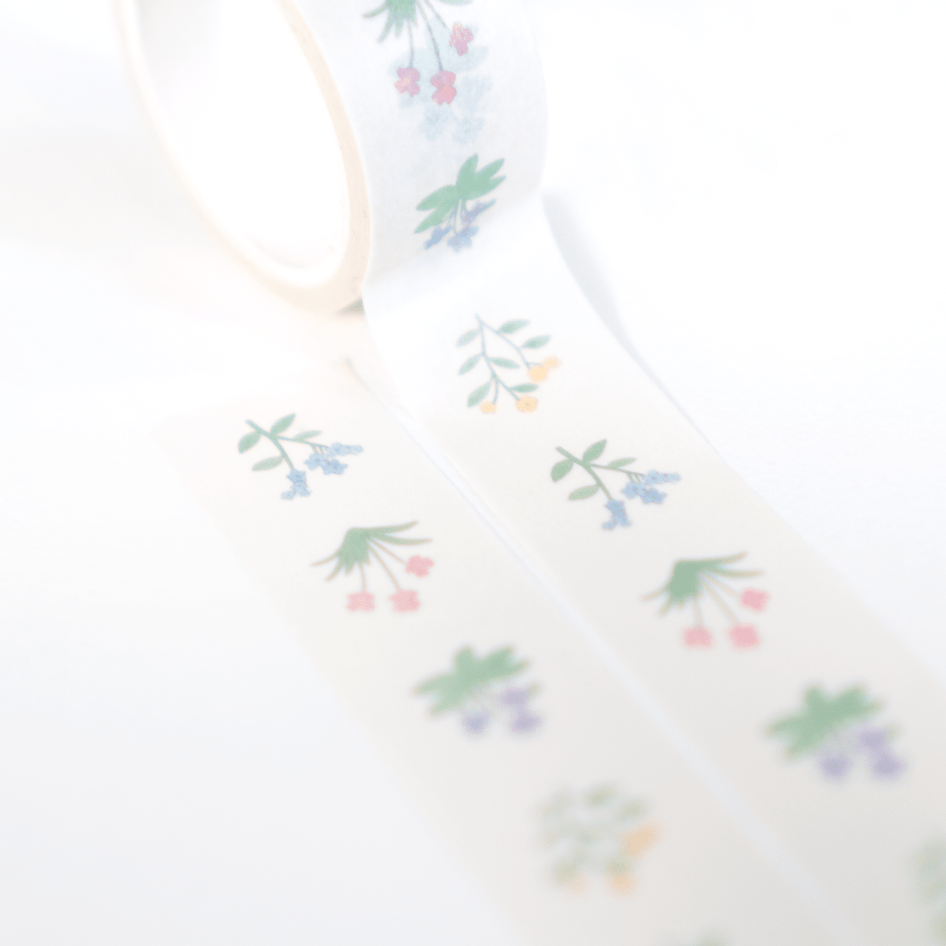 flower washi tape pastel color 